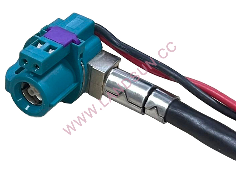 HSD-NRJ-002-C71X HSD弯头母头线端(4+2)连接器
